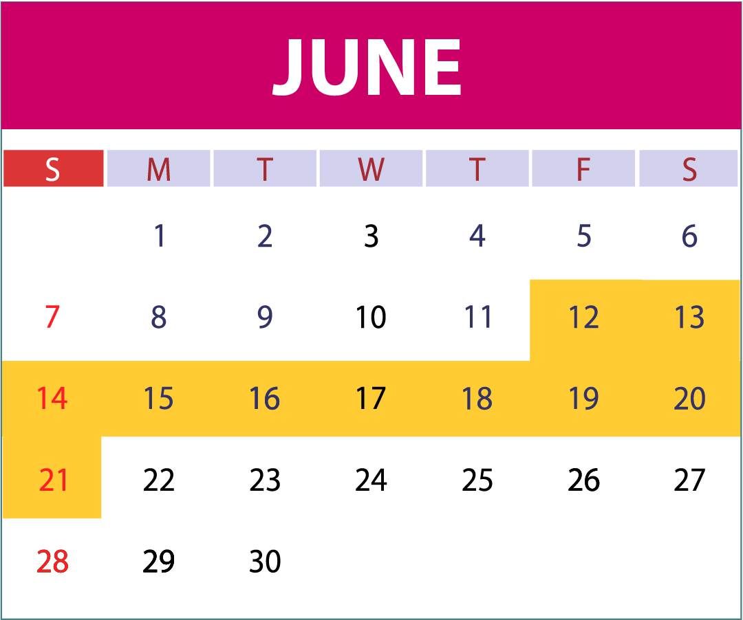 June 2026 Calendar
